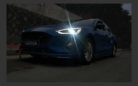 Ford Focus Headlights 2018-2019 New Focus LED Headlight Dynamic Signal ...