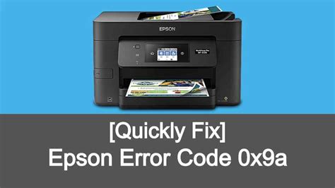 How to Fix Epson Error 0X9e 的图像结果