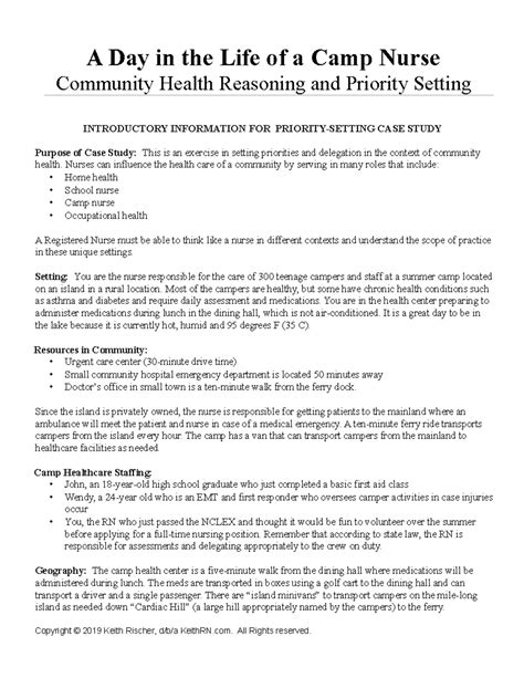 NL - Priority Setting Frameworks - AQ - Nurse Logic 2: Priority Setting ...