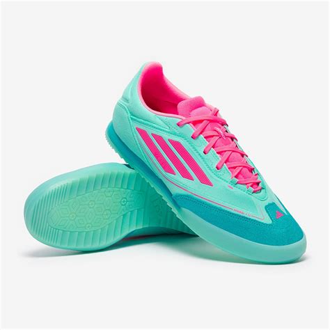 adidas F50 Freestyle x Messi - Flash Aqua/Lucid Pink/Lucid Cyan - Adult ...