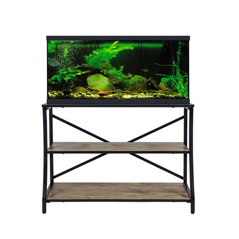 Aquatic Fundamentals Kyndall Laine Home 40/55 Gallon 3-Tier Swerved ...