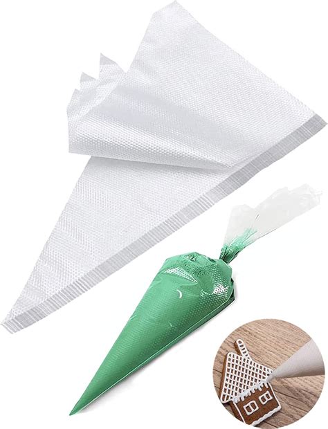 Amazon.com: KPPTYTY Mini Piping Bags, Disposable Small Piping Bags ...