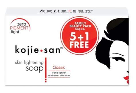 Buy Kojie San Classic Kojic Acid Skin Whitening Soap Bars (6 x 135g ...