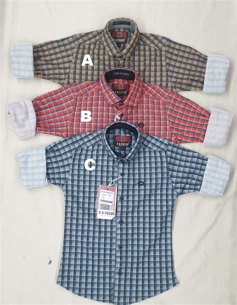 Kids Checks Shirt 2 Stylish Kids Lycra Shirt Collection