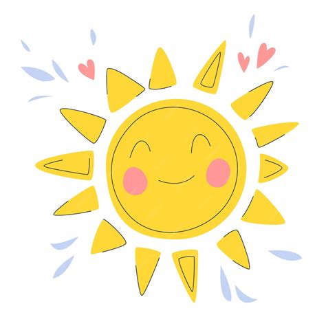 Image result for Spring Sun Cartoon