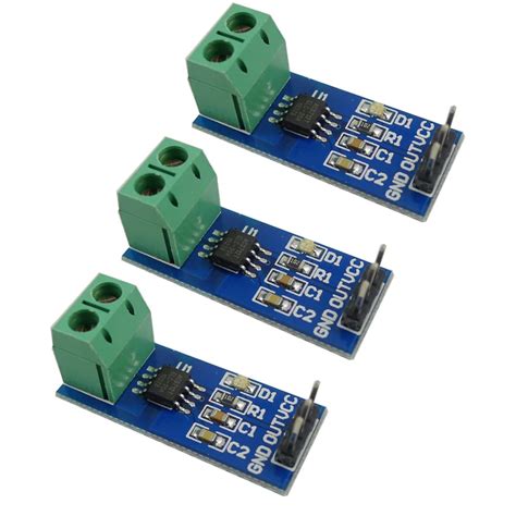 Acs712 20a Range Power Sensor Module Chip Acs712elc 20a Current ...