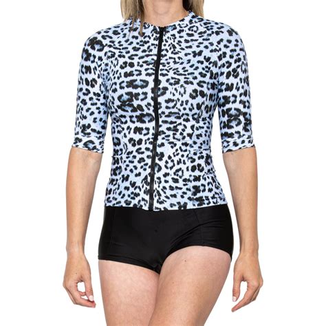 Nip Tuck Swim Yvonne Rashie Full-Zip Rash Guard (For Women) - Save 69%