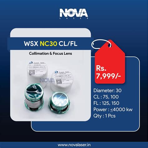 WSX NC30 - Focusing & Collimating Lens with Assembly I Ready stock I ...