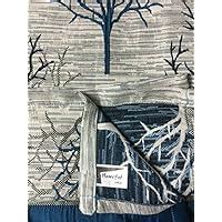 Buy Homefab India 4 Piece Modern Jute Jacquard Eyelet Door Curtain - 7 ...