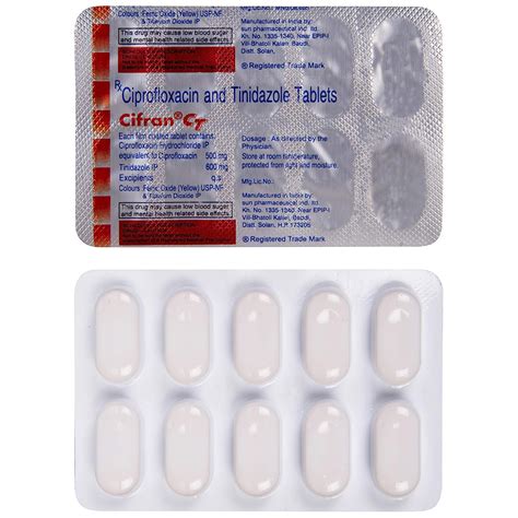 Cifran CT - Strip of 10 Tablets : Amazon.in: Health & Personal Care