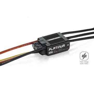 Hobbywing platinum 60a v4 brushless esc for rc model Sale - Banggood ...