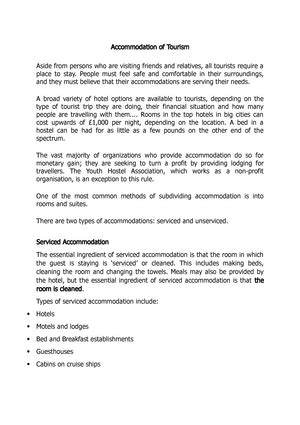 Introduction to Travel and Tourism - Introduction to Travel and Tourism ...