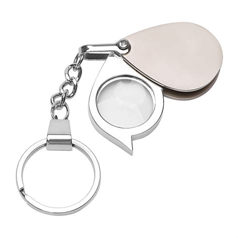 Image result for Keychain Magnifying Glass Flashlight