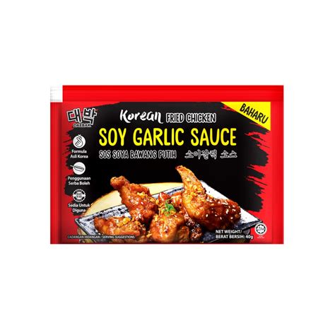 MAMEE CHEF Daebak Korean Soy Garlic Sauce - 40gm – Pok Brothers Online Shop