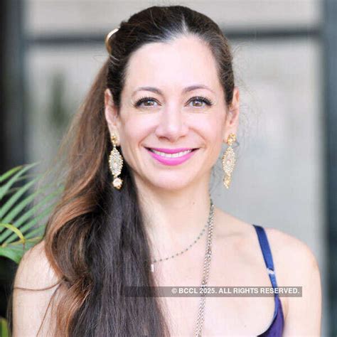 American singer Dina Fanai singer smiles for the Hyderabad Times ...