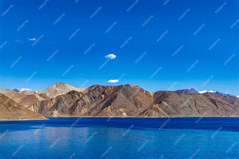 Premium Photo | Pangong lake or pangong tso in ladakh india