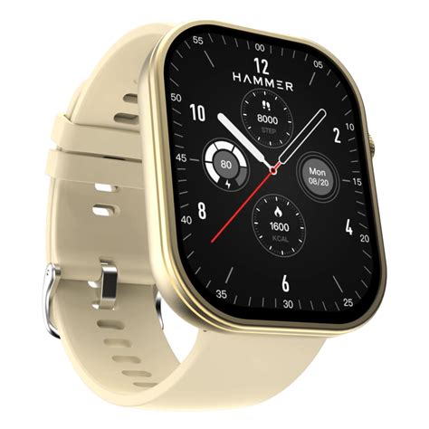 Hammer Tussle 2.01" Full HD Display Bluetooth Calling Smartwatch