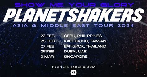 Singapore - Show me Your Glory Tour, VFC - Tampines, 3 March 2024 ...