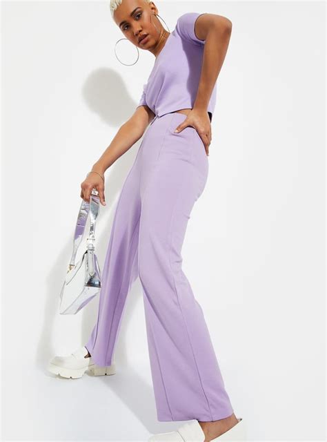 Buy URB_N Women Wide Leg Pintuck Trousers Online at just Rs. 999.0 ...
