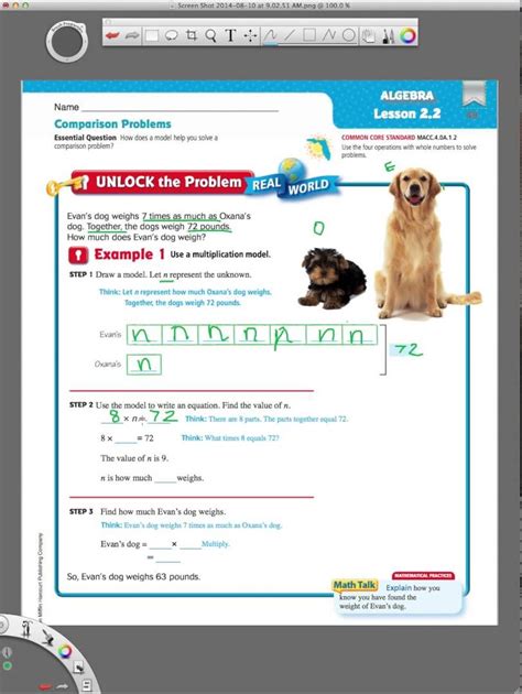 Practice and Homework Lesson 1.3 Answer 的图像结果