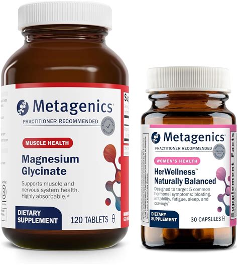 Metagenics Magnesium Glycinate + HerWellness India | Ubuy