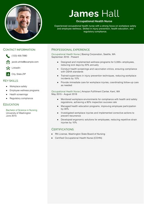 Registered Nurse Resume Examples and Templates for 2025 - ResumeTemplates.com