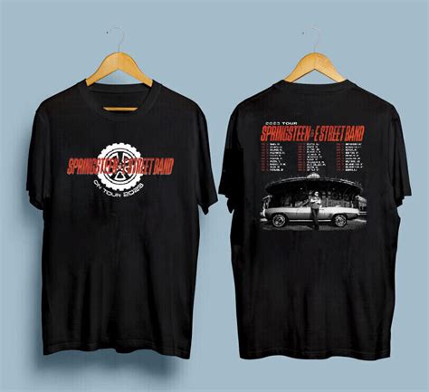 Bruce Springsteen 2023 Tour Shirt, Springsteen n E | Ubuy India