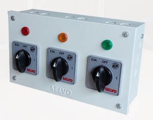 Selvo 63A Three Phase Neutral Phase selector Enclosure ( Rotary ...