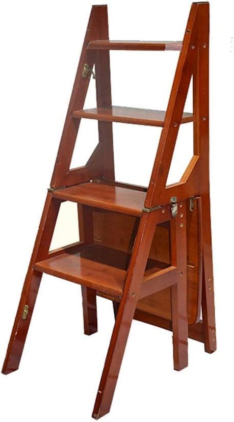 GFHQDPSC Wooden Folding Step Stool Portable Ladder Chair India | Ubuy