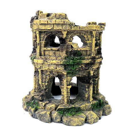 M2cbridge Antique Roman Column Ruins European Castle Aquarium ...