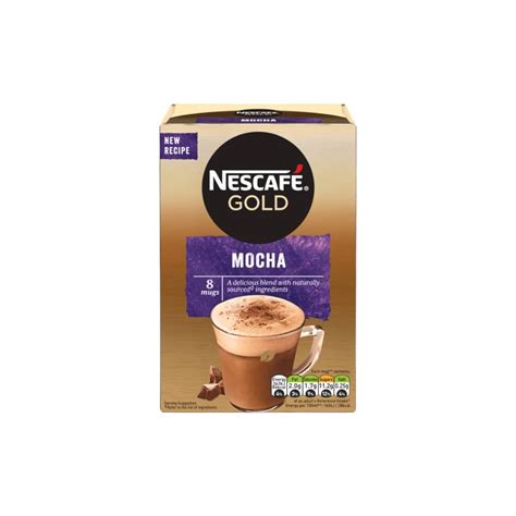 NESCAFE Gold Mocha Instant Coffee Sachets (8 Mugs) – Chefsneed