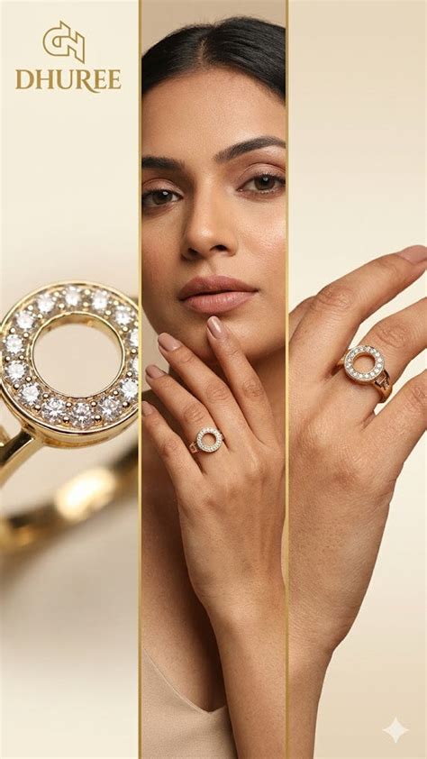 Trendy Zircon Stackable Finger Ring