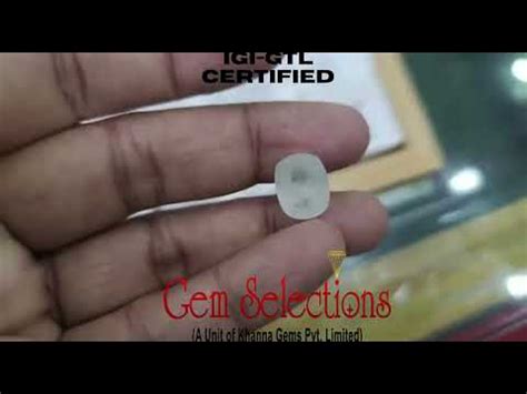 9.04/CT Natural White Sapphire with Govt Lab Certificate(6771) | Gem ...