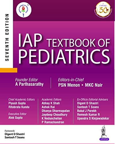 IAP Textbook of Pediatrics (Indian Academy of Pediatrics) eBook ...