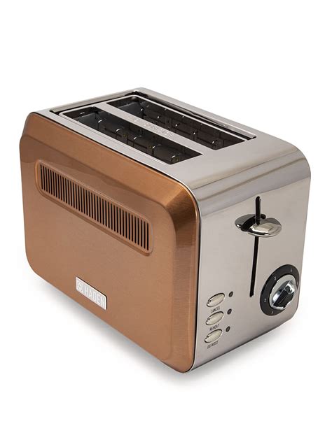 Buy Haden Boston Copper Pyramid 2-Slice Toaster | Removable Crumb Tray ...