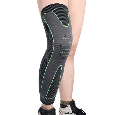 Unisex Knee Sleeve Compression Brace Support For Sport Joint Pain ...