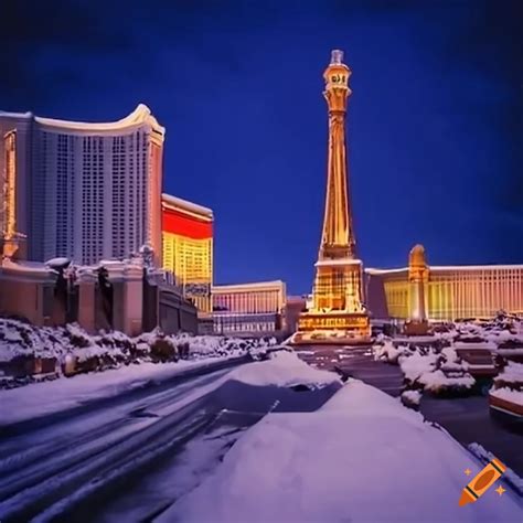Snowing In Las Vegas