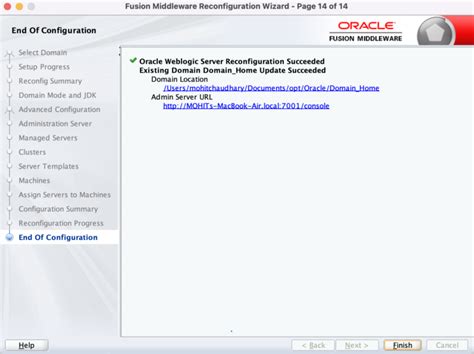 WebLogic Installation 12.2.1.4.0 的图像结果