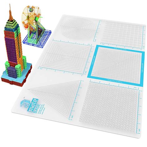 3Dmate 3D Pen Mat Multi Purpose Silicon 3D Design Mat for 3D Printing ...