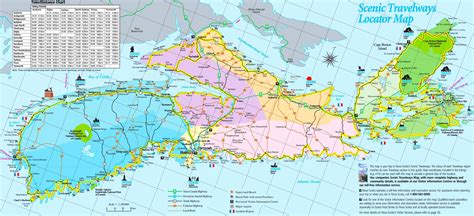 Large Detailed Map Of Nova Scotia With Cities And Towns Nova Scotia