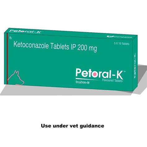 TTK Healthcare Petoral-K Tabs 200Mg 10 Tablets For Dogs & Cats – Cadotails