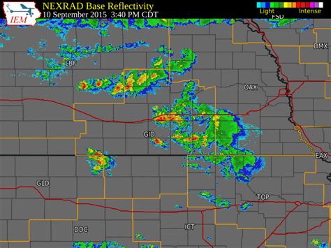 Sept. 10, 2015: Severe Weather Strikes The Southern Half Of The Area