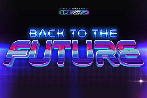 Text Style Retro Future 的图像结果