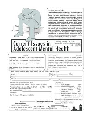Fillable Online spcms Current Issues in Adolescent Mental Health ...