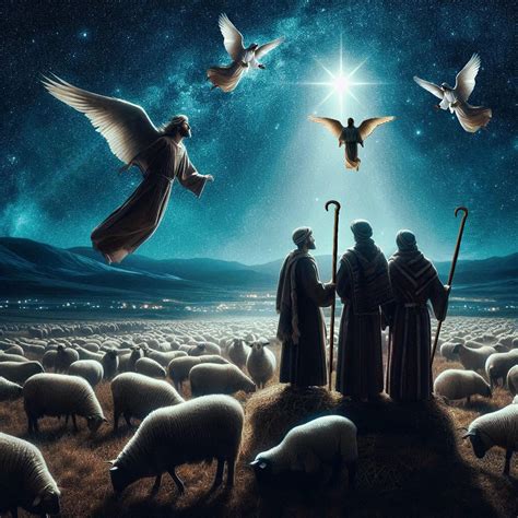 Pastores Angeles Estrella De Belén - Imagen gratis en Pixabay