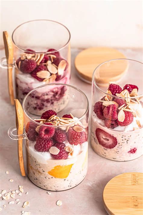 Overnight Oats with Frozen Fruit - Our Nourishing Table