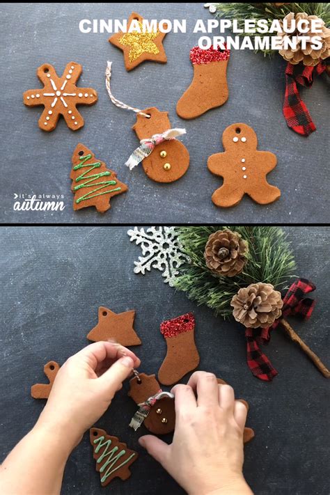 Diy cinnamon salt dough christmas ornaments – Artofit