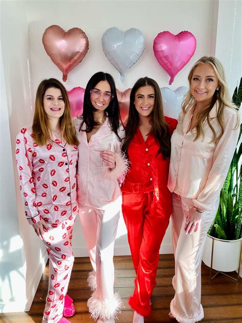 Galentine’s Day Pajama Party | Galentines, Galentines party, Valentines ...