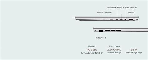 ASUS Zenbook 14 OLED (2023), Intel Core i5-1340P 13th Gen, 14" (35.56 ...