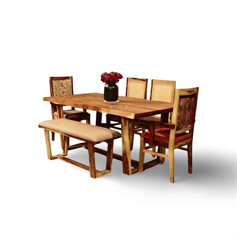 Buy Wooden Dining Table Sets Online In India